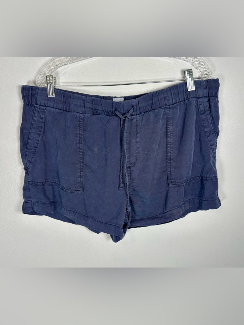 GAP Navy Drawstring Tie Waist Women's Athletic Shorts